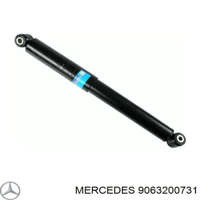 Задний амортизатор Mercedes 9063200731