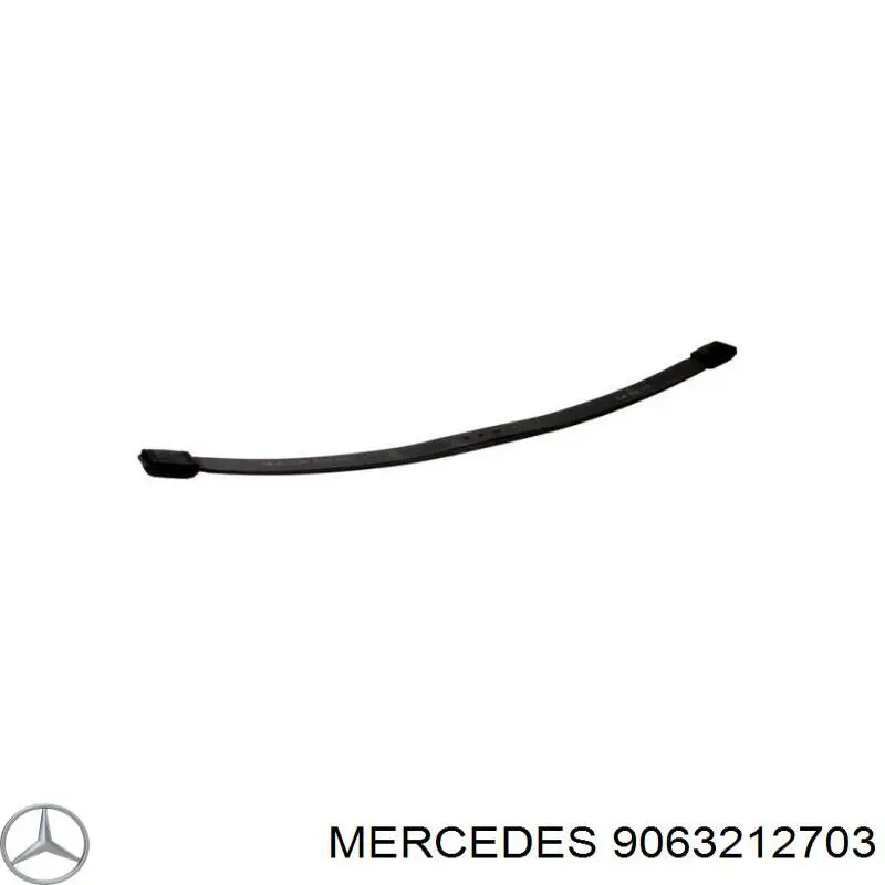 9063212703 Mercedes suspensão de lâminas dianteira