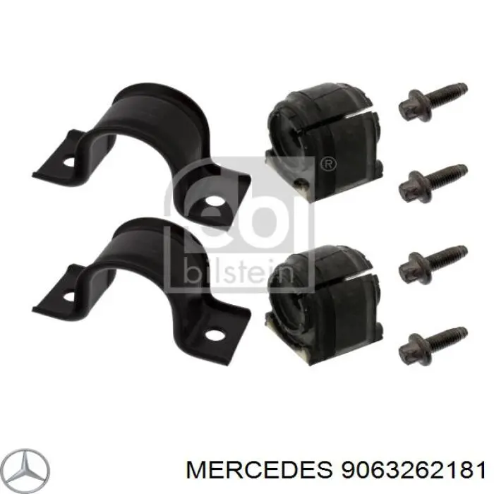 9063262181 Mercedes втулка стабилизатора заднего