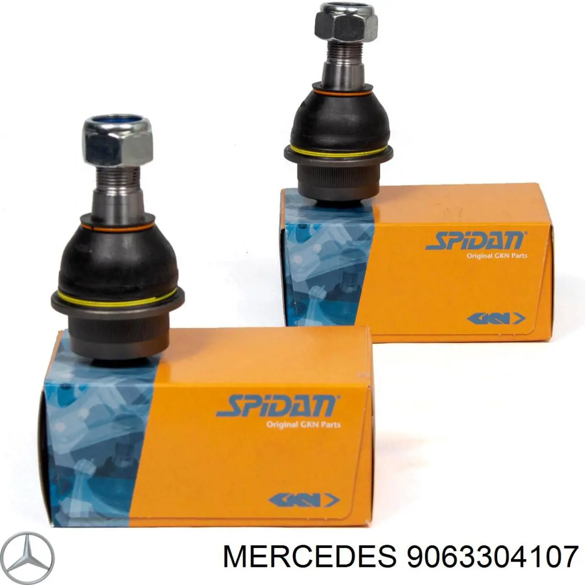 Купить 9063304107 Mercedes Нижний правый рычаг передней подвески
