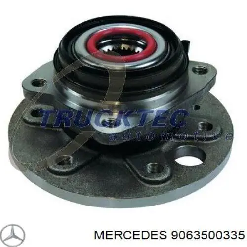 9063500335 Mercedes Ступица задняя