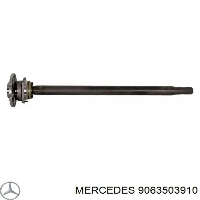 Купить 9063503910 Mercedes Полуось задняя левая