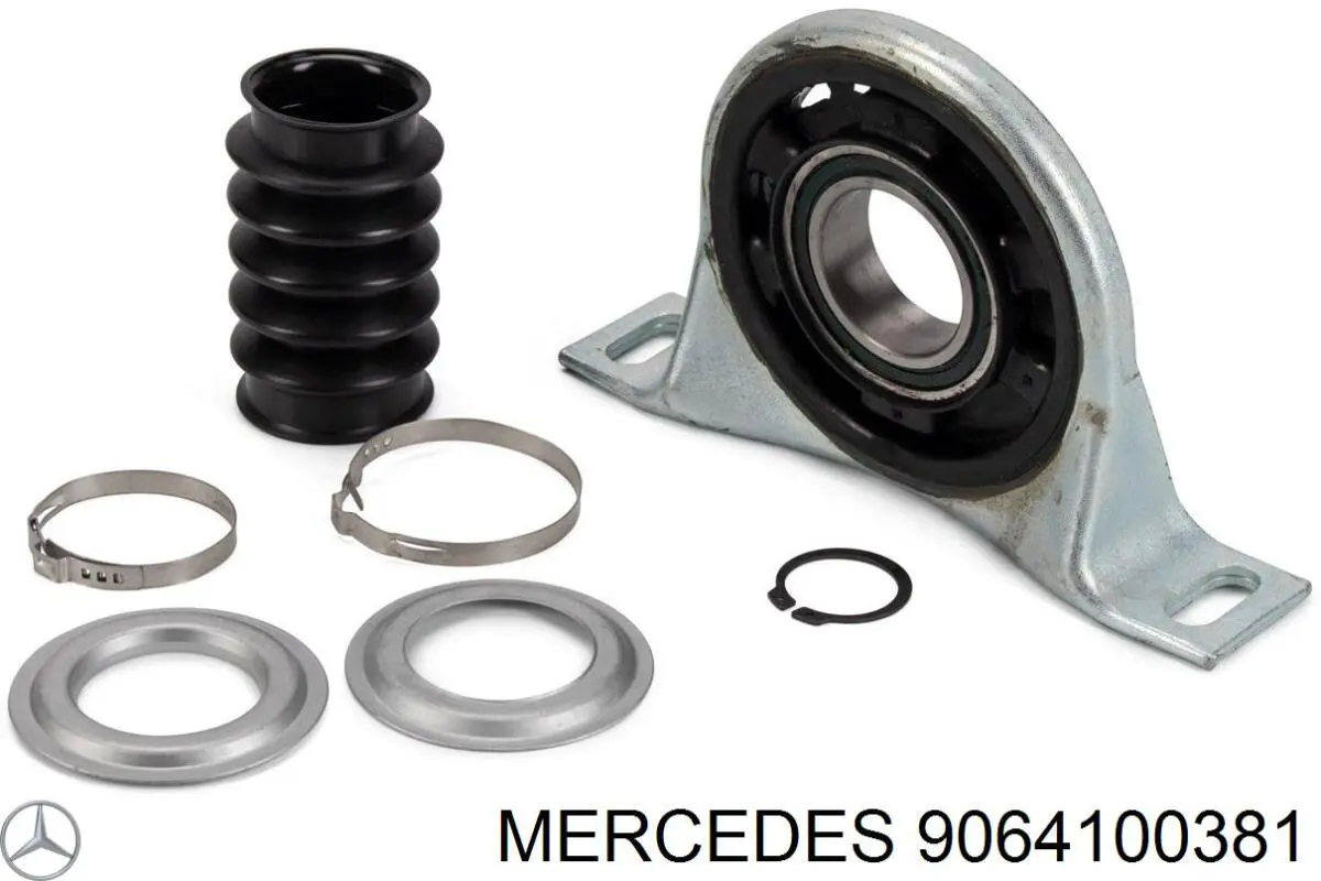 Подвесной подшипник карданного вала 9064100381 Mercedes