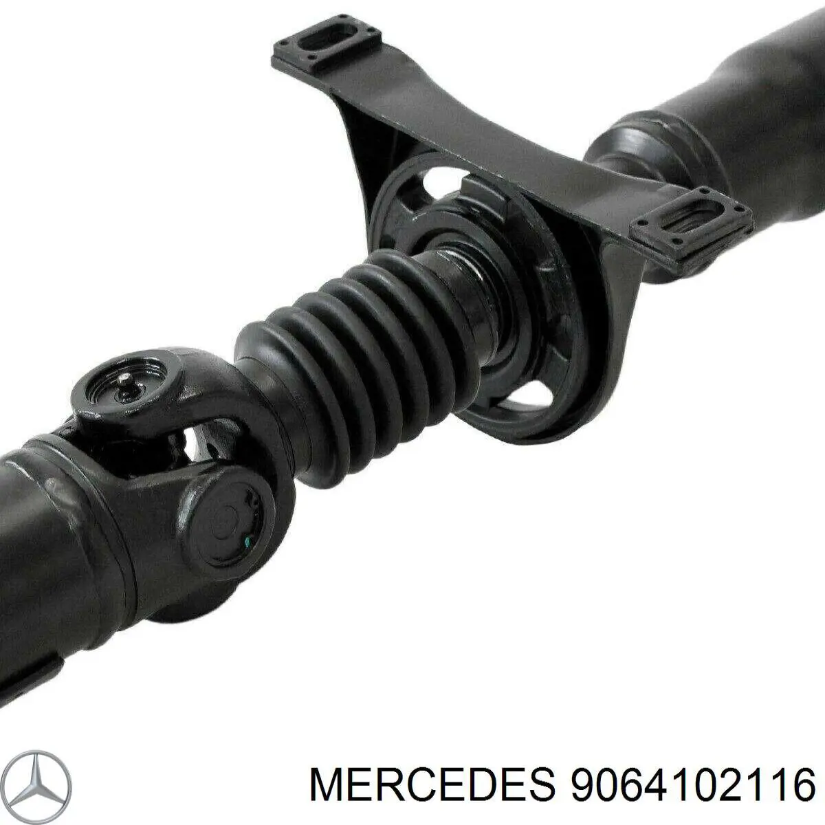 9064102116 Mercedes вал карданный задний, в сборе