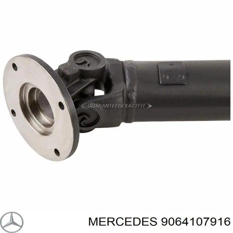 9064107916 Mercedes junta universal traseira, parte traseira