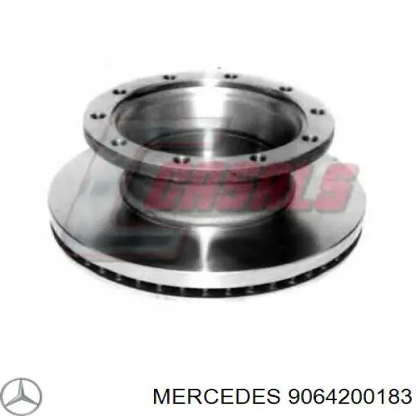 A906420018328 Mercedes диск тормозной передний