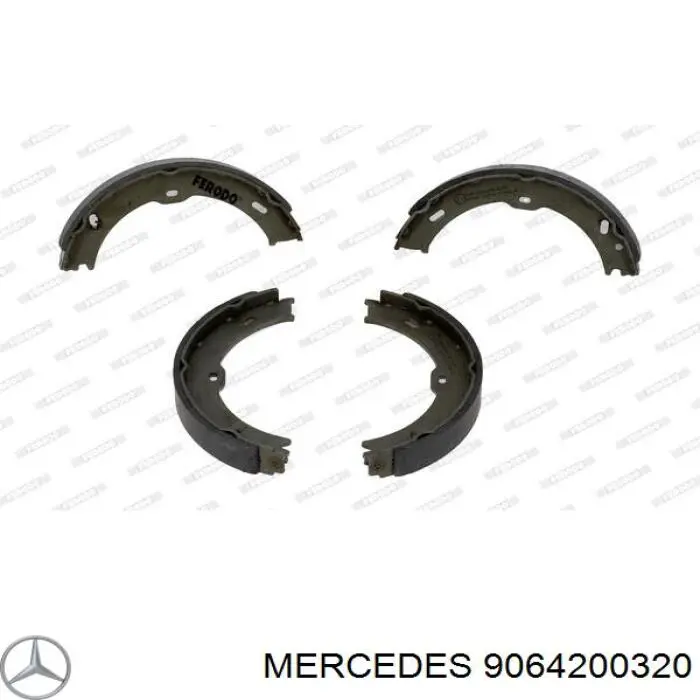 Колодки ручника 9064200320 Mercedes