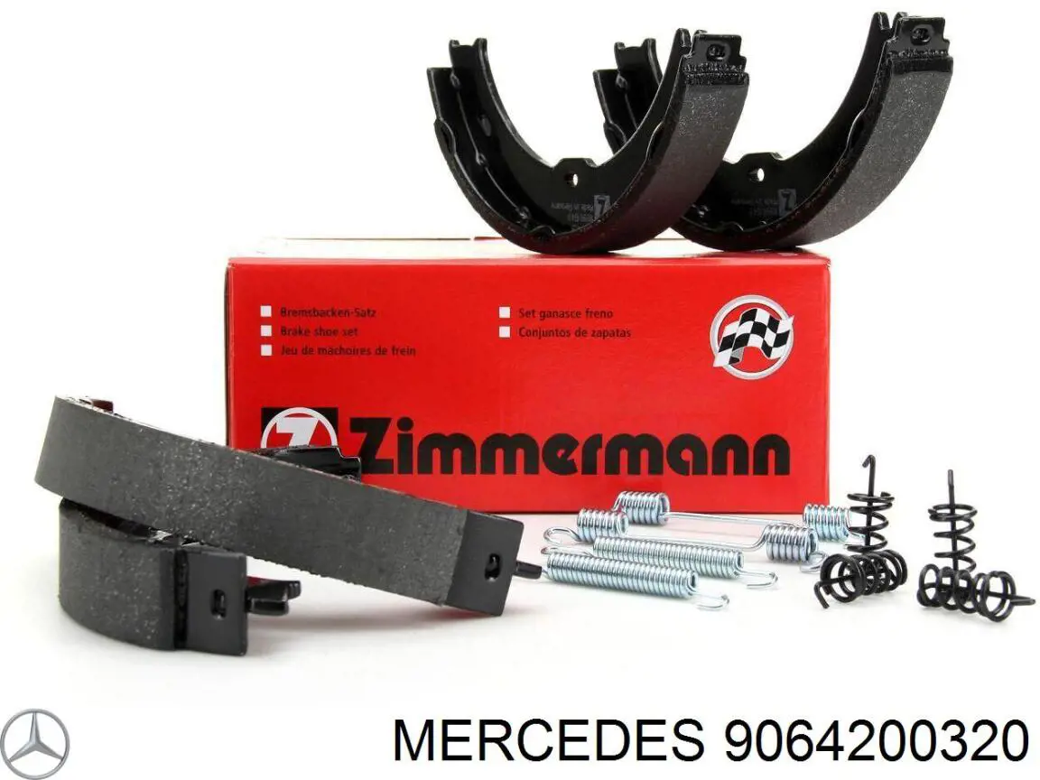 Тормозные колодки стояночного тормоза Mercedes 9064200320 цена, от 18.98 USD
