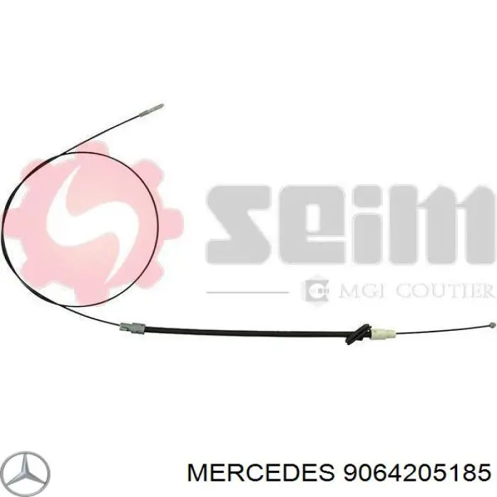 Трос ручного тормоза передний Mercedes 9064205185 цена, от 8.37 USD