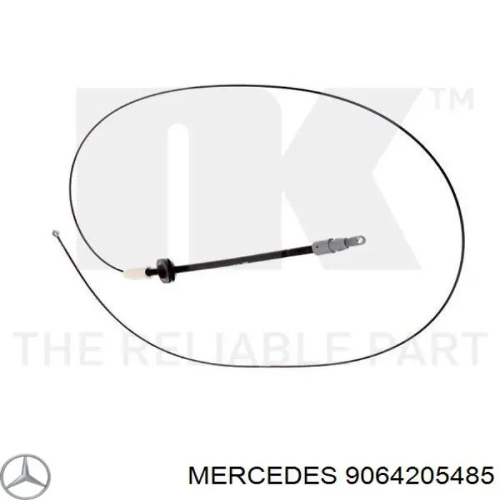 Передний трос ручника 9064205485 Mercedes