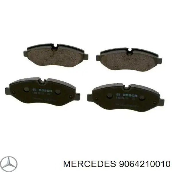 Передние тормозные колодки 9064210010 Mercedes