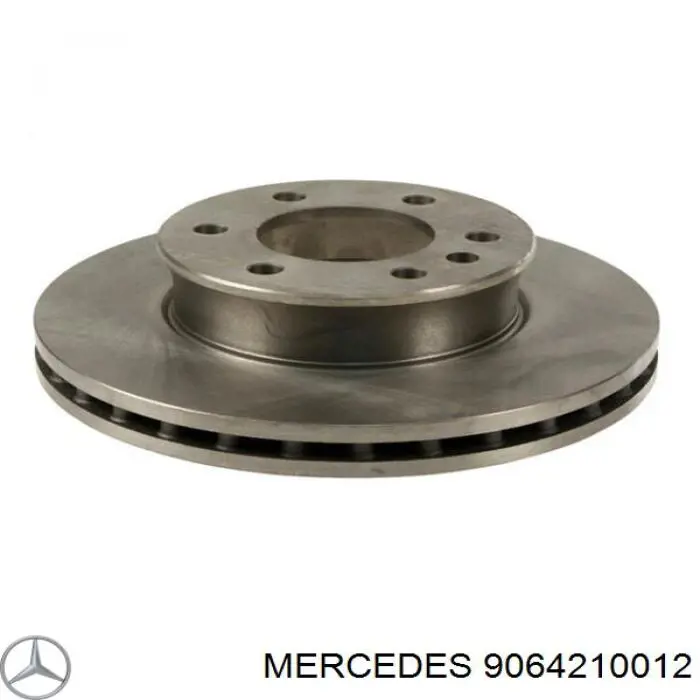 9064210012 Mercedes диск тормозной передний