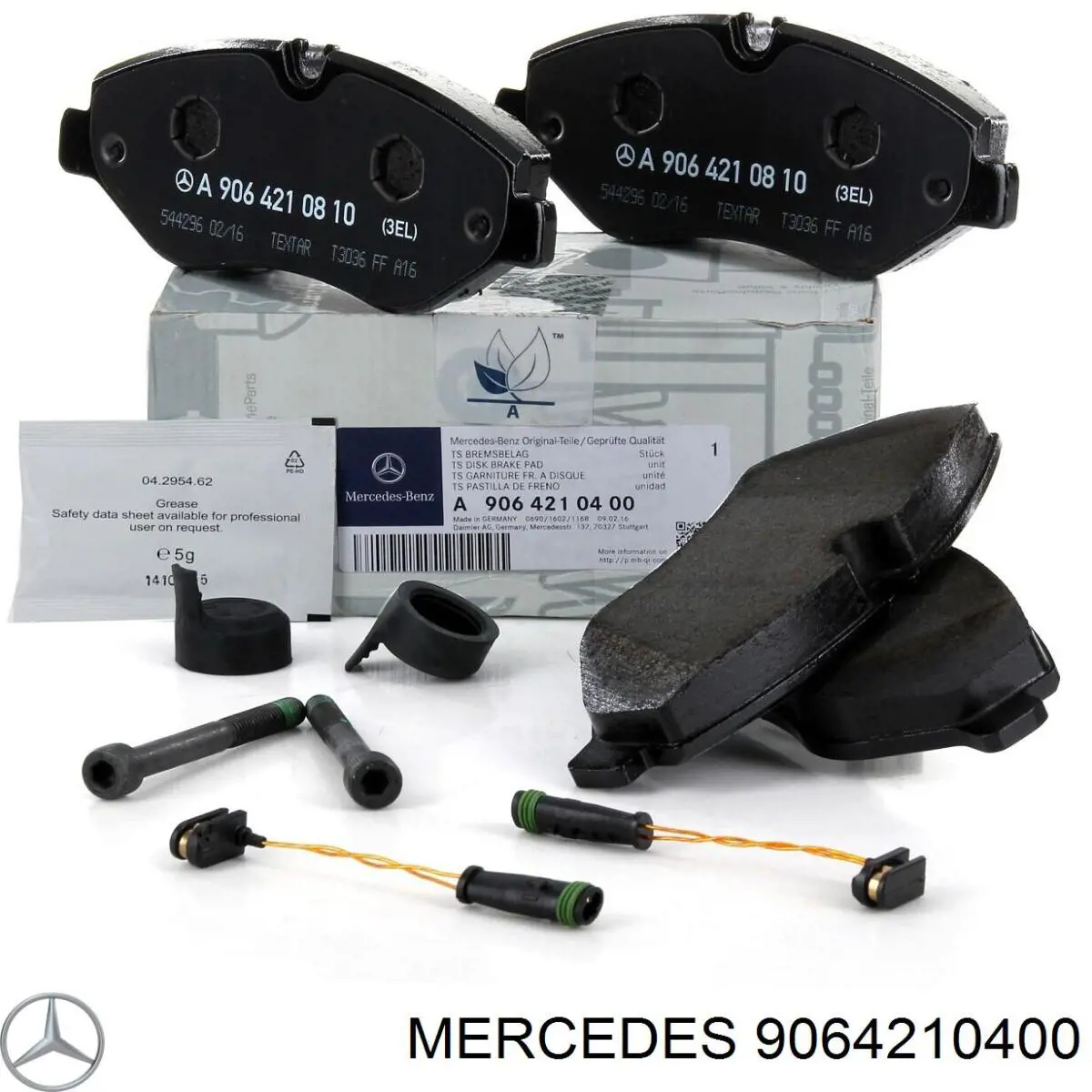 9064210400 Mercedes Колодки передние