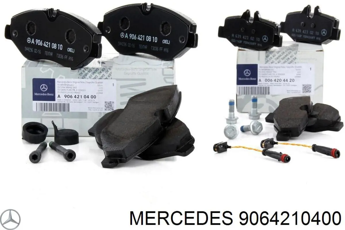 Купить 9064210400 Mercedes Колодки тормозные