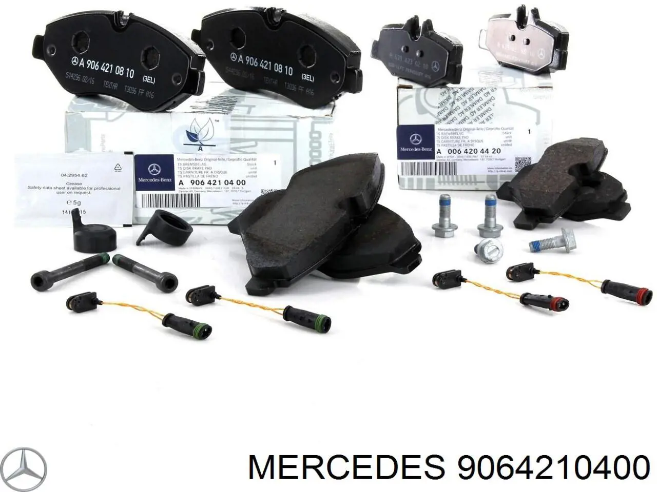 Передние тормозные колодки 9064210400 Mercedes