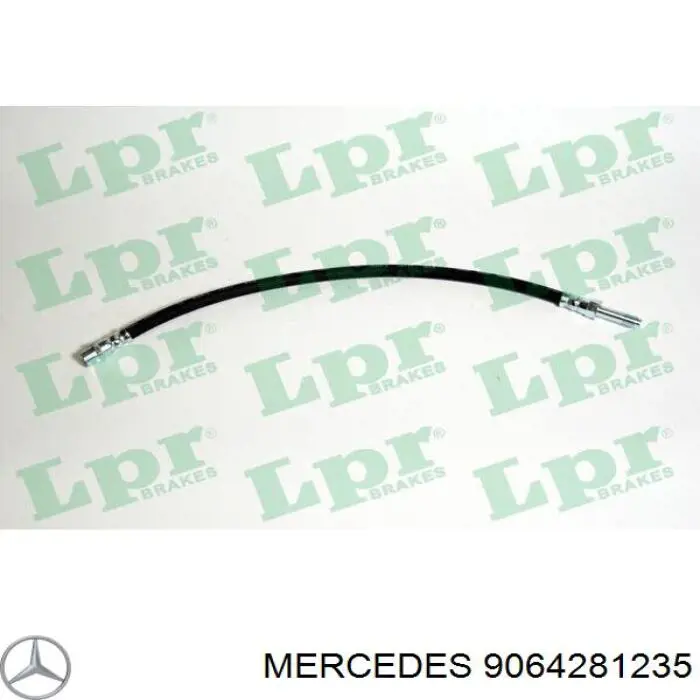 9064281235 Mercedes шланг тормозной передний