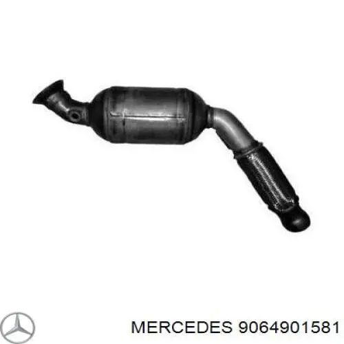 906490158180 Mercedes конвертор - катализатор