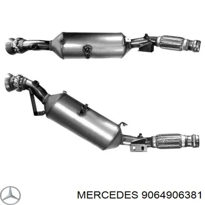 Каталитический нейтрализатор отработавших газов Mercedes 9064906381 цена, от 211.86 USD