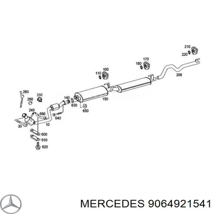  A9064921541 Mercedes