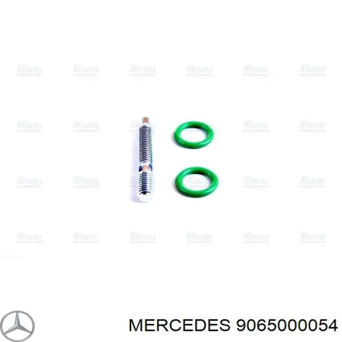 9065000054 Mercedes radiador de aparelho de ar condicionado