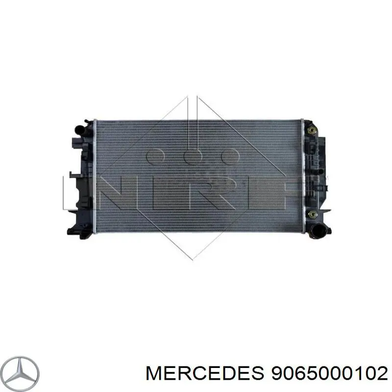 Купить 9065000102 Mercedes Радиатор водяной