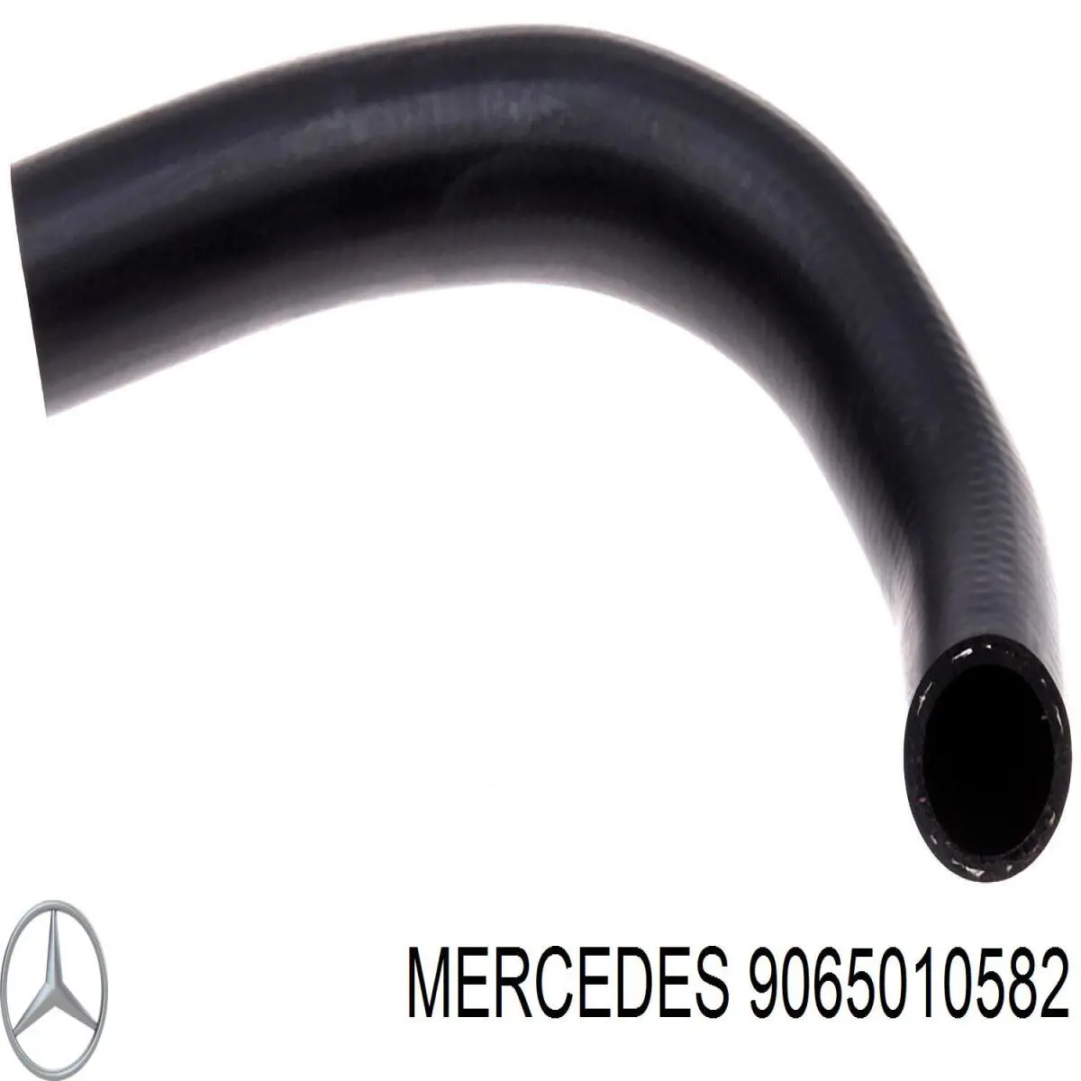 9065010582 Mercedes mangueira (cano derivado do radiador de esfriamento superior)