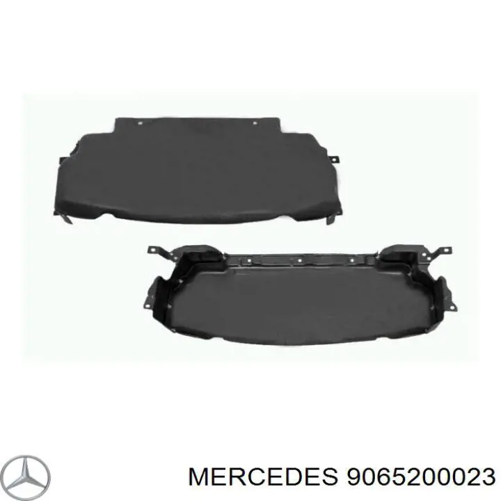 9065200023 Mercedes защита двигателя передняя