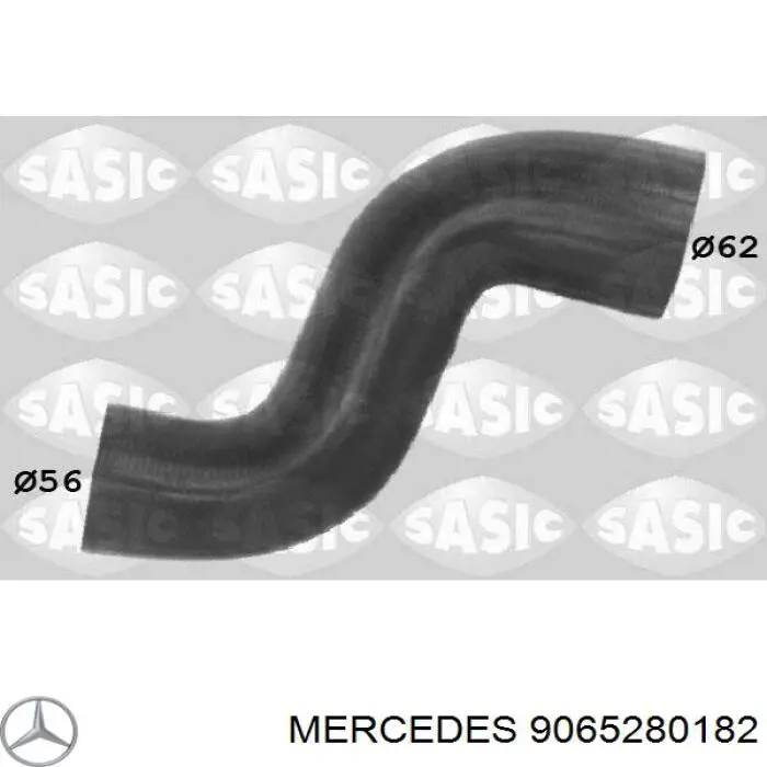 Купить 9065280182 Mercedes Патрубок интеркулера