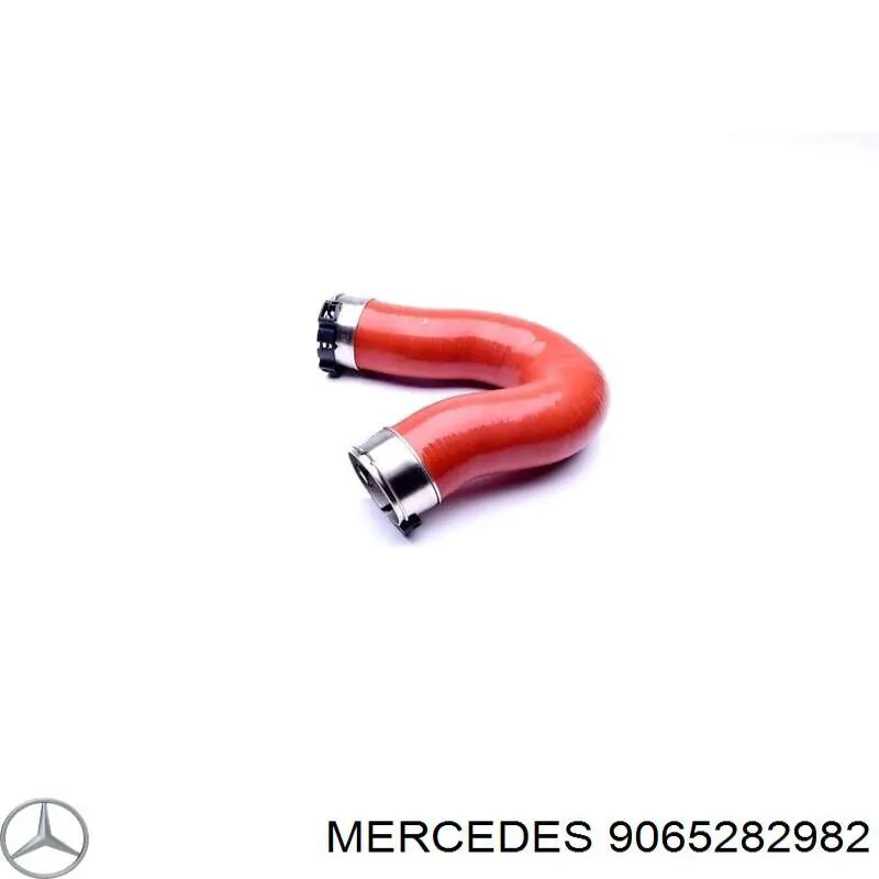 9065282982 Mercedes mangueira (cano derivado direita de intercooler)