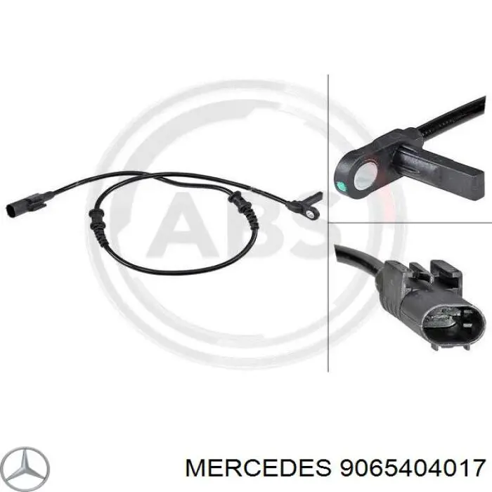 9065404017 Mercedes sensor dianteiro de abs