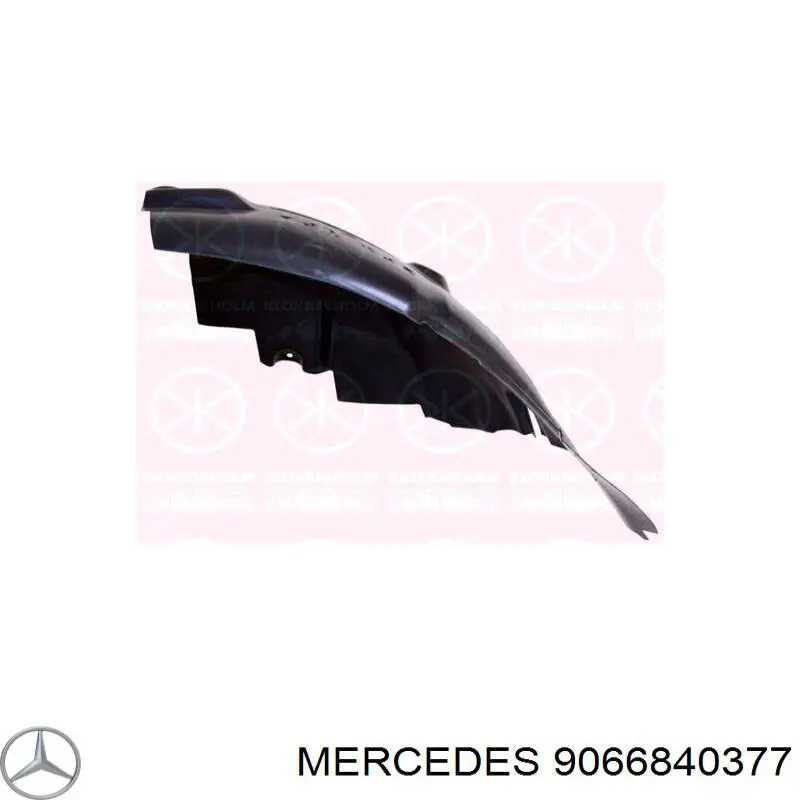 Купить 9066840377 Mercedes Подкрылок крыла переднего правый передний