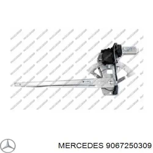 Стекло-форточка двери передней правой Mercedes 9067250109 цена, от 15.20 USD