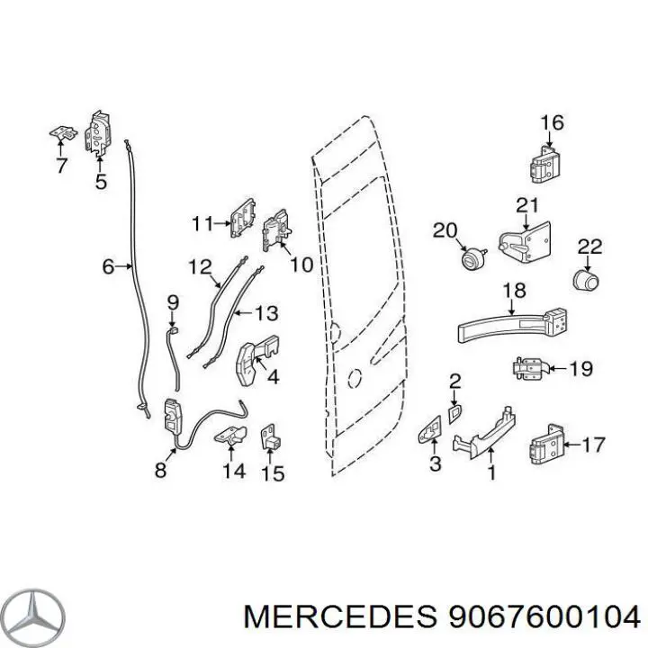  A9067600104 Mercedes