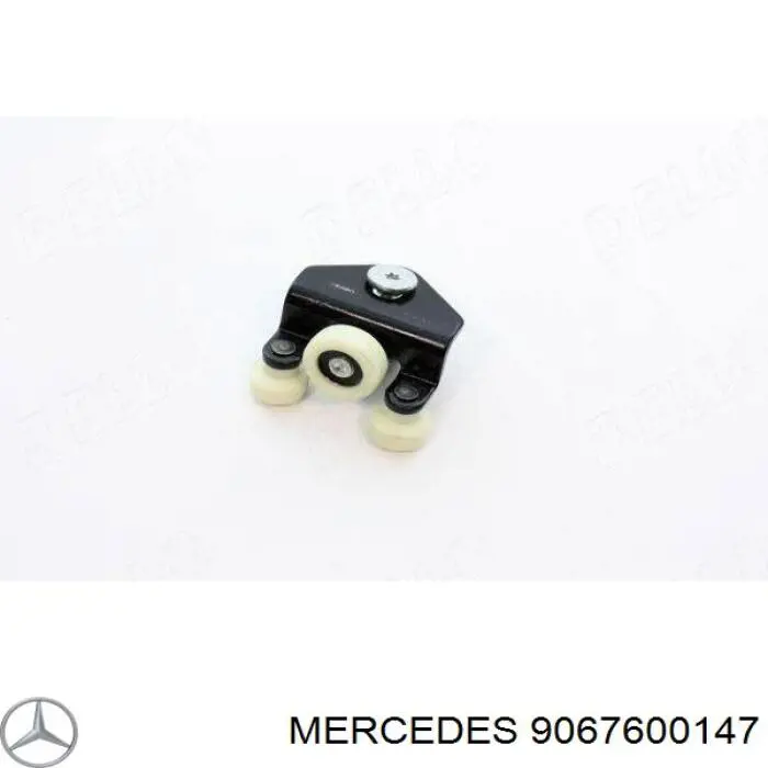 9067600147 Mercedes ролик двери боковой (сдвижной правый верхний)