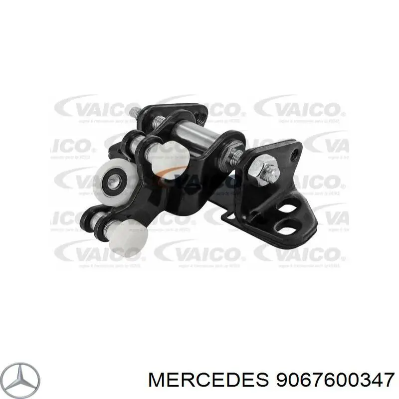 Купить 9067600347 Mercedes Ролик двери боковой (сдвижной) правый центральный
