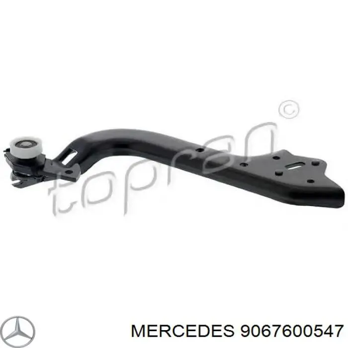 Ролик двери боковой/сдвижной, правый нижний Mercedes 9067600547 цена, от 13.27 USD