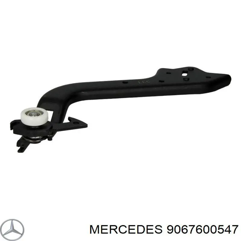 Купить 9067600547 Mercedes Ролик двери боковой (сдвижной) правый нижний