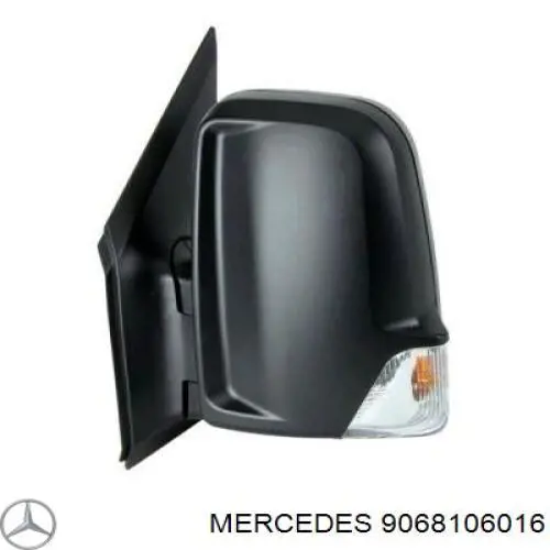 9068106016 Mercedes зеркало заднего вида левое
