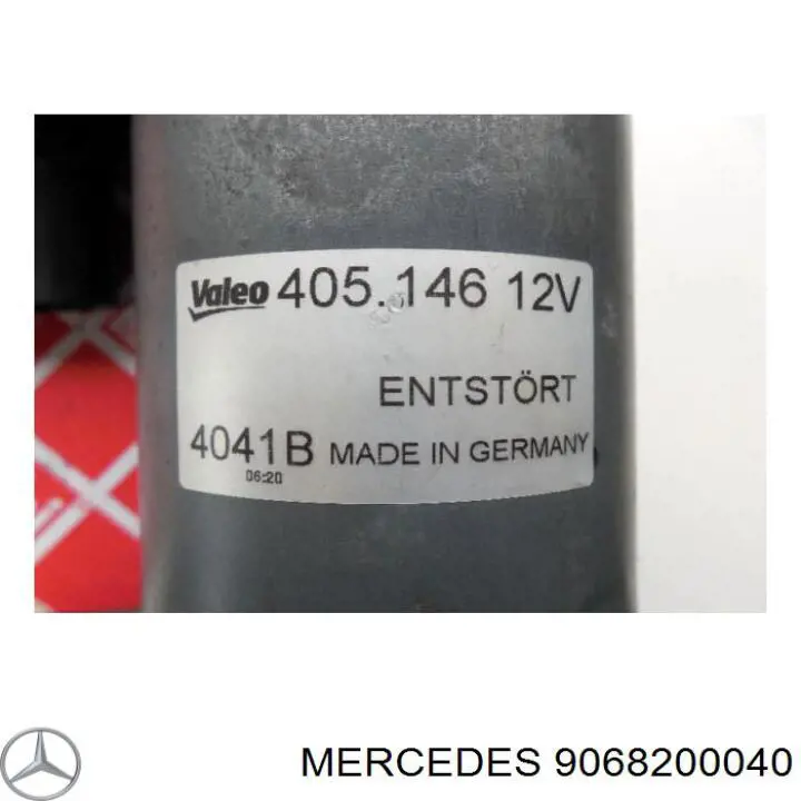 Трапеция дворников 9068200040 Mercedes