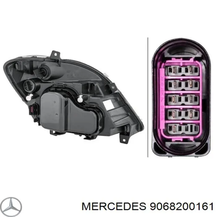 9068200161 Mercedes Фара