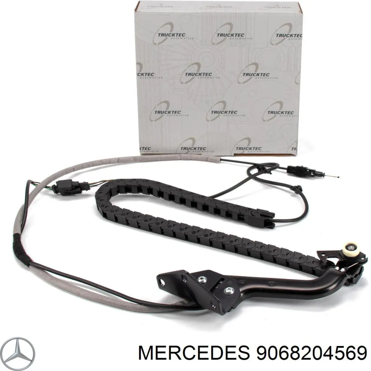 9068204569 Mercedes ролик двери боковой (сдвижной правый нижний)