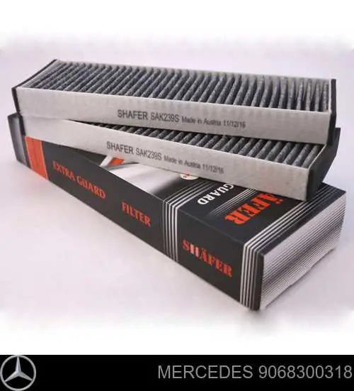 Купить 9068300318 Mercedes Фильтр салона угольный