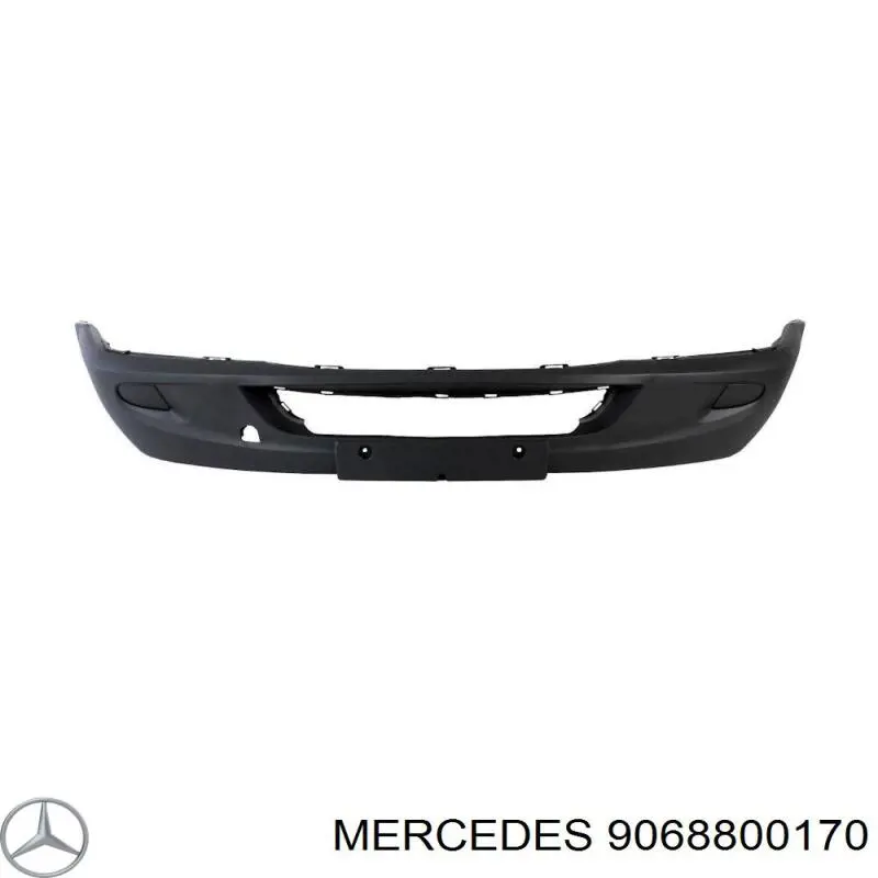 9068800170 Mercedes передний бампер
