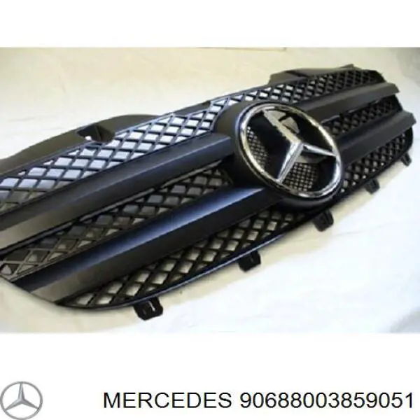 Решетка радиатора 90688003859051 Mercedes