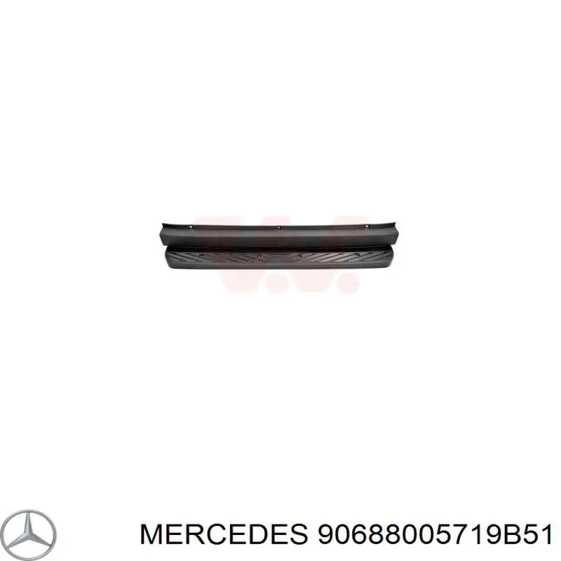 Купить 90688005719B51 VAG Бампер задний, центральная часть