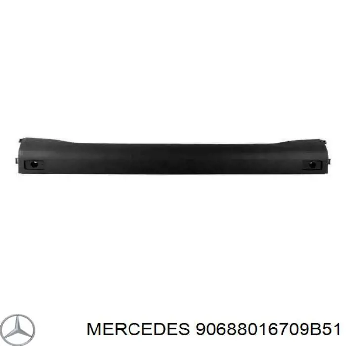 A90688016709B51 Mercedes бампер передний