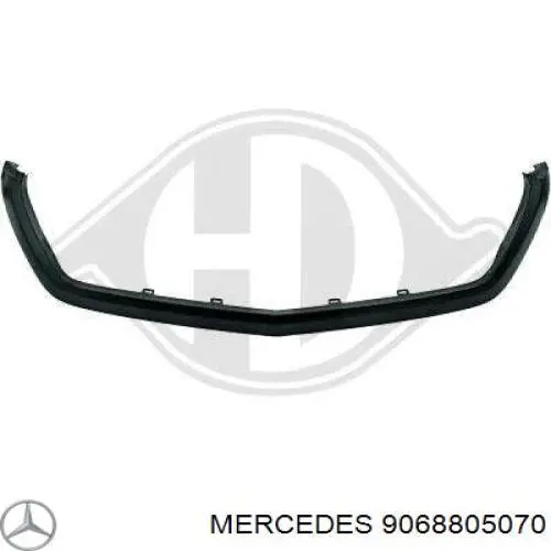 9068805070 Mercedes Бампер передний в сборе