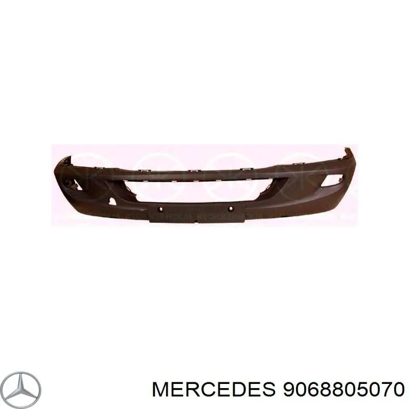 Купить 9068805070 Mercedes Буфер (бампер) передний