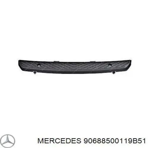 Накладка бампера переднего 90688500119B51 Mercedes