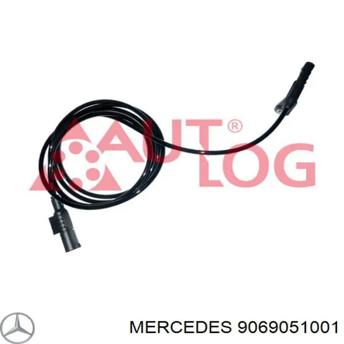 9069051001 Mercedes sensor abs traseiro esquerdo